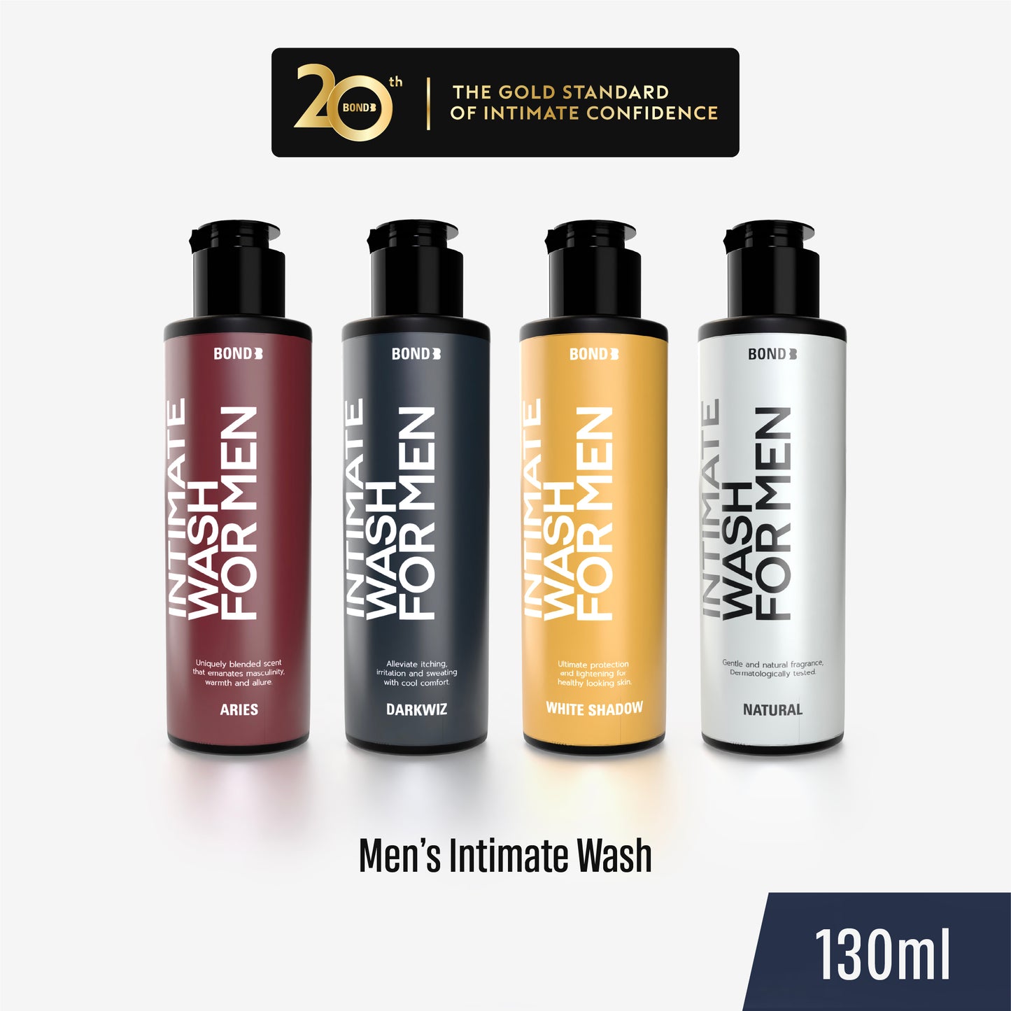 BOND Men's Intimate Wash 130 ml
