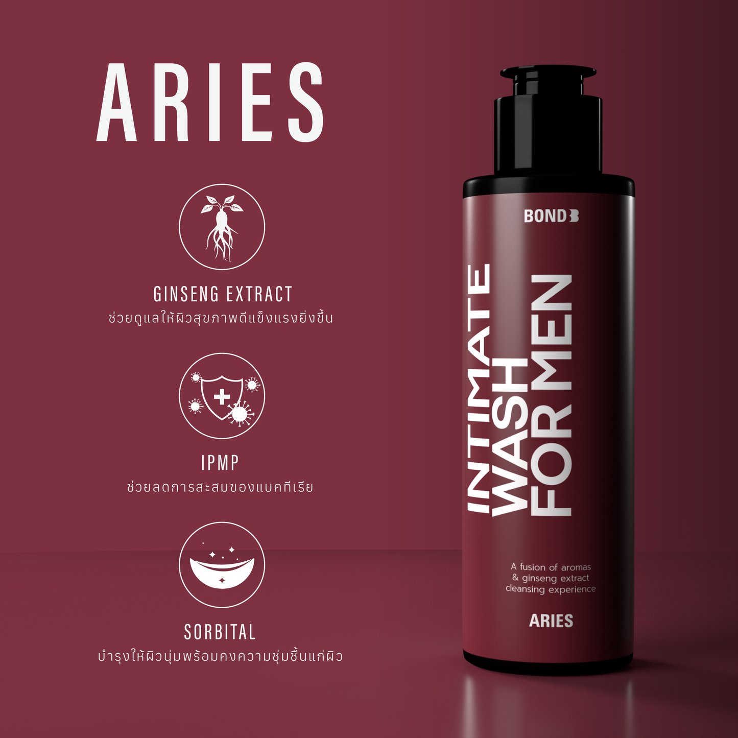 BOND Men's Intimate Wash 130 ml