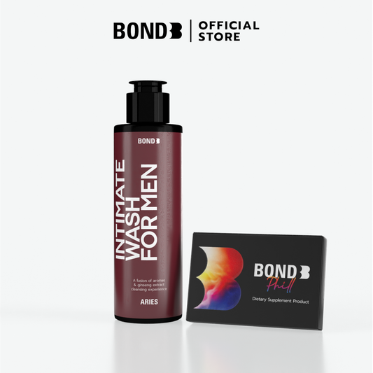 BOND Men's Intimate Wash 130 ml. + BOND Supplement PHILL