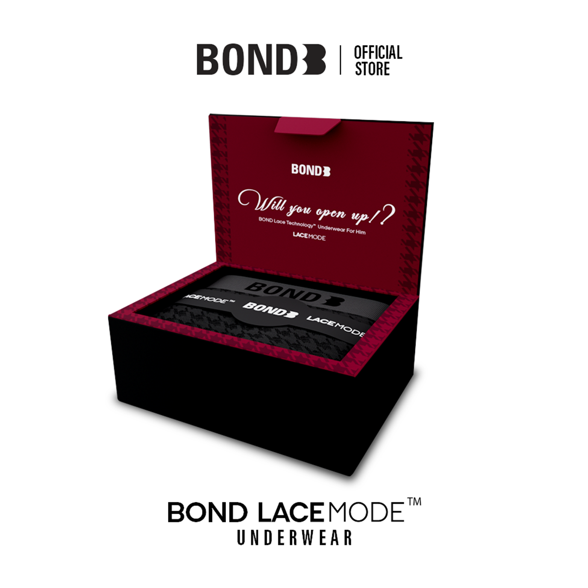 [NEW] BOND LACEMODE™ Underwear