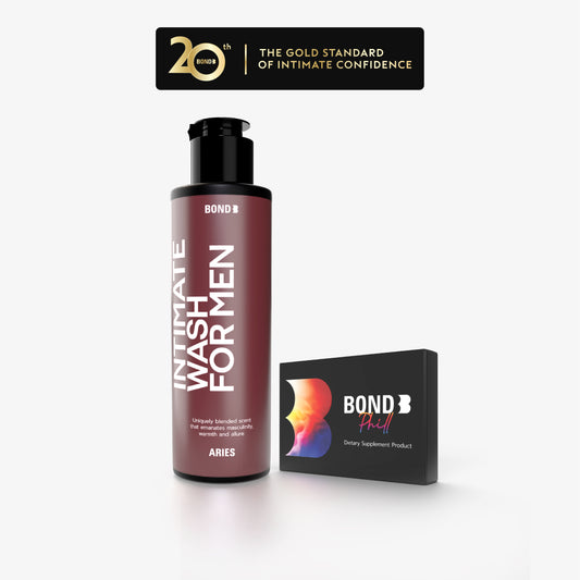 BOND Men's Intimate Wash 130 ml. + BOND Supplement PHILL