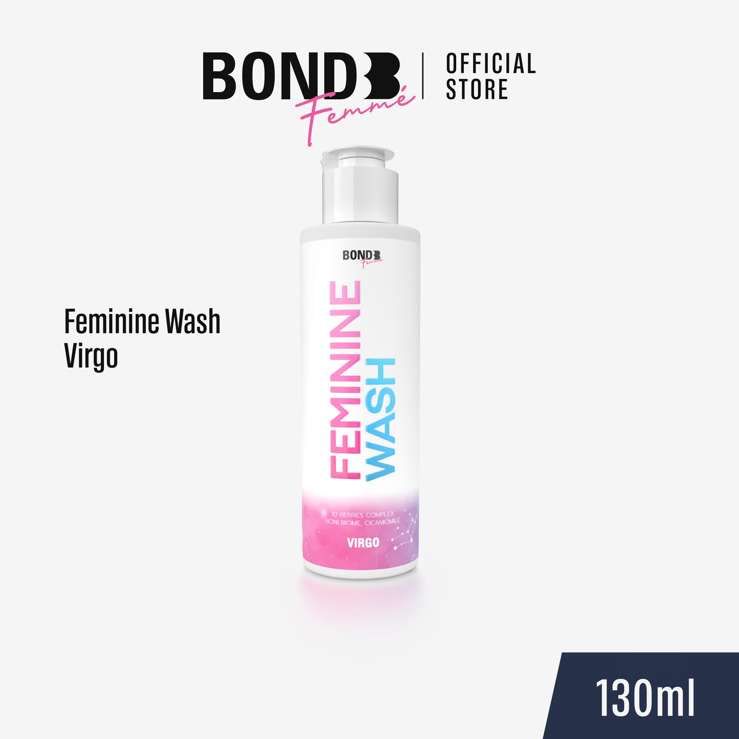 BOND FEMININE WASH VIRGO 130ml