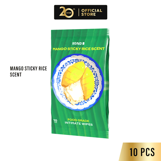 Bond Intimate Wipes Mango Sticky Rice Scent