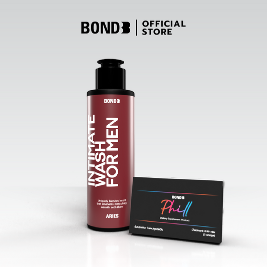BOND Men's Intimate Wash 130 ml. + BOND Supplement PHILL