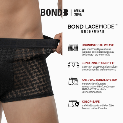 [NEW] BOND LACEMODE™ Underwear