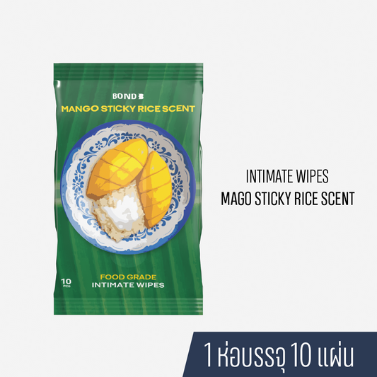 MANGO STICKY RICE SCENTED INTIMATE WIPES